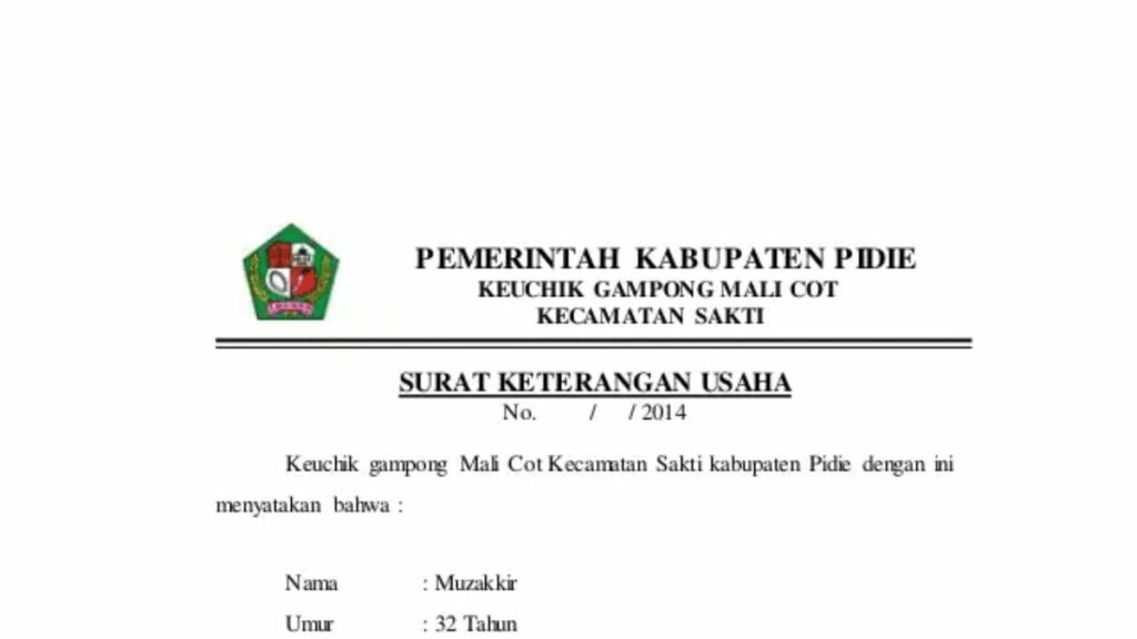 Contoh Format Peminjaman Uang Koperasi 2024