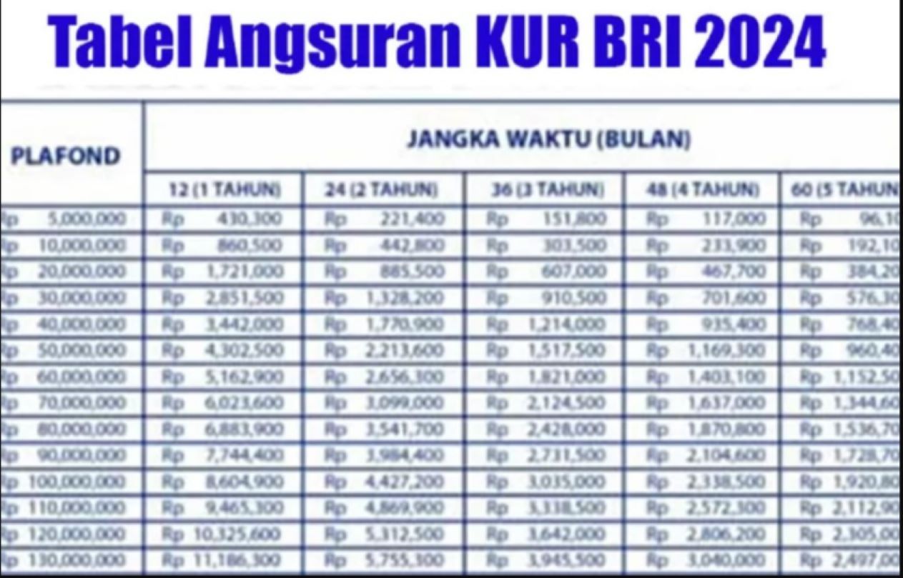 Aplikasi Kur BRI 2024