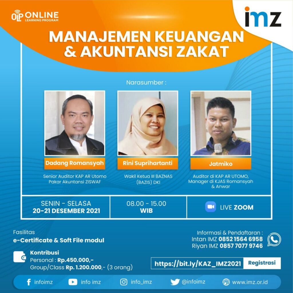 Akuntansi Dana Zakat Dana Kebajikan Dan Pinjaman Qardh 2024