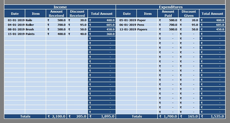 Contoh Exel Kronologis Peminjaman Uang 2024