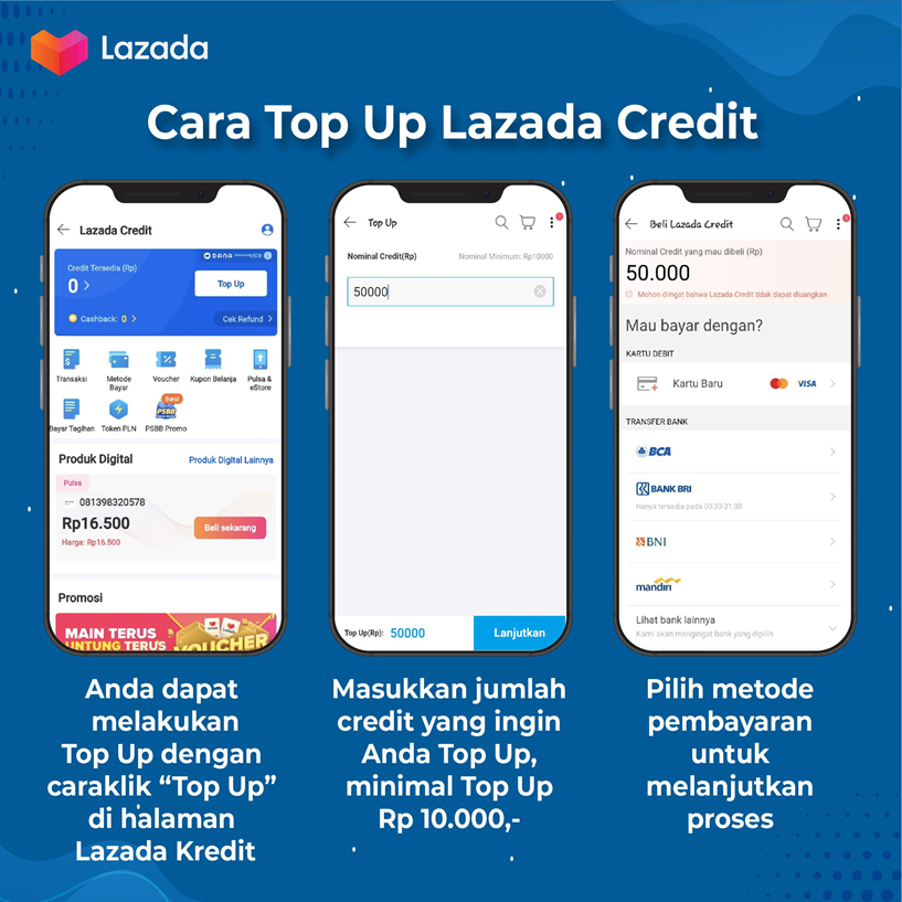 Cara Pinjam Uang Di Lazada 2024