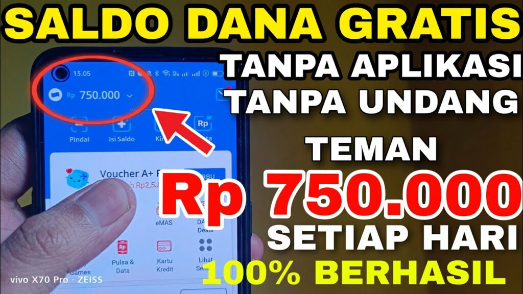 Cara Pinjam Saldo Dana Tanpa Rekening 2024