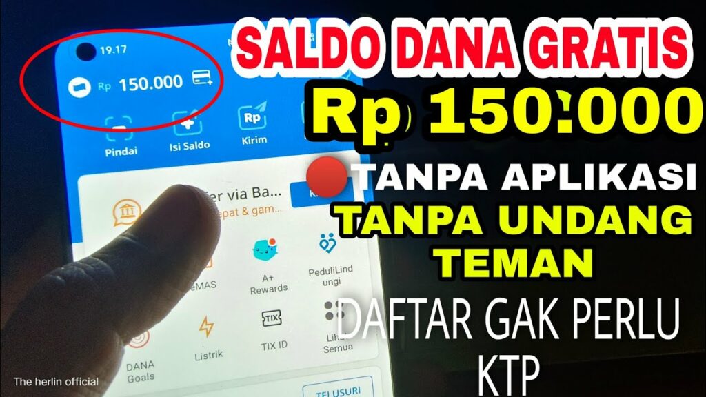 Pinjam Saldo Dana 100 Ribu 2024