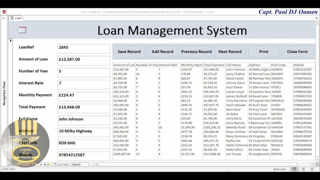 Contoh Database Simpan Pinjam Bumdes 2024