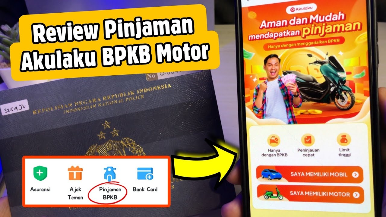 Pinjaman Dengan Jaminan BPKB Motor Tanpa Survey 2024